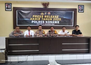 Catatan Merah Kamtibmas di Tahun 2025, Polres Konawe Ungkap Kasus Menonjol