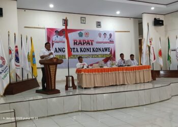 Ketua DPRD Konawe Pastikan Dukungan Penuh untuk KONI di Porprov Sultra 2026