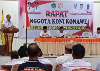 Menuju Porprov 2026, KONI Konawe Konsolidasi dan Perkuat Pembinaan Atlet